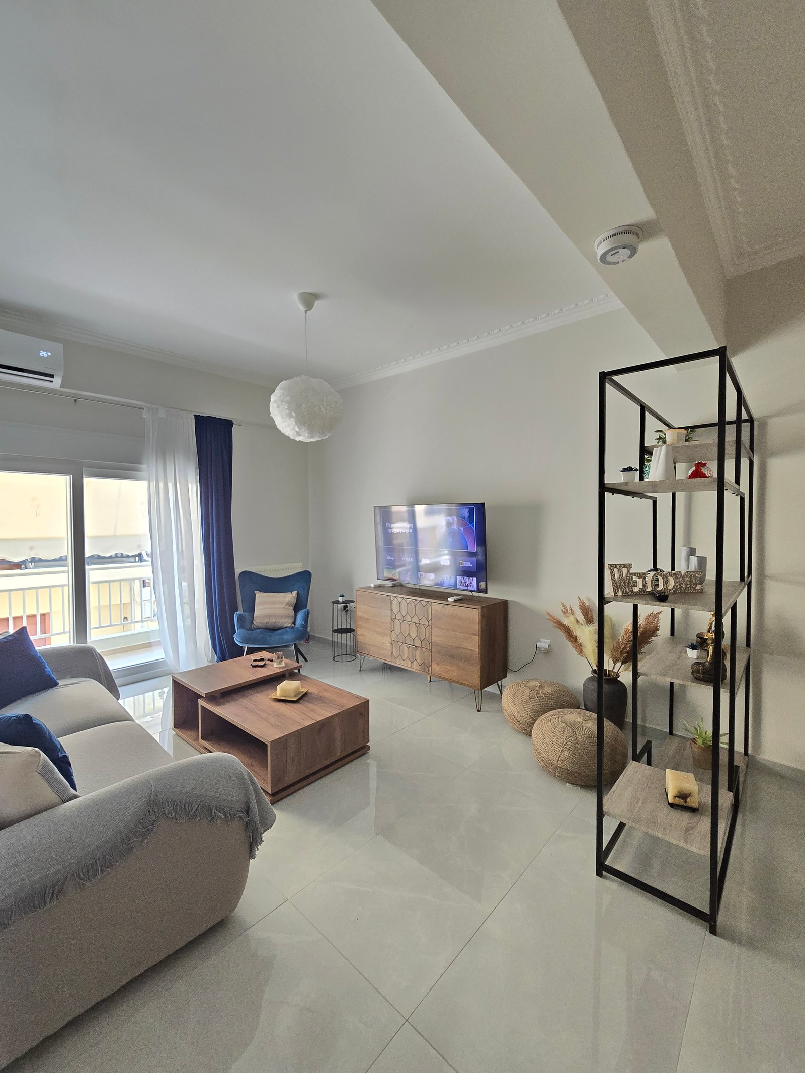 Actual second view of the living room