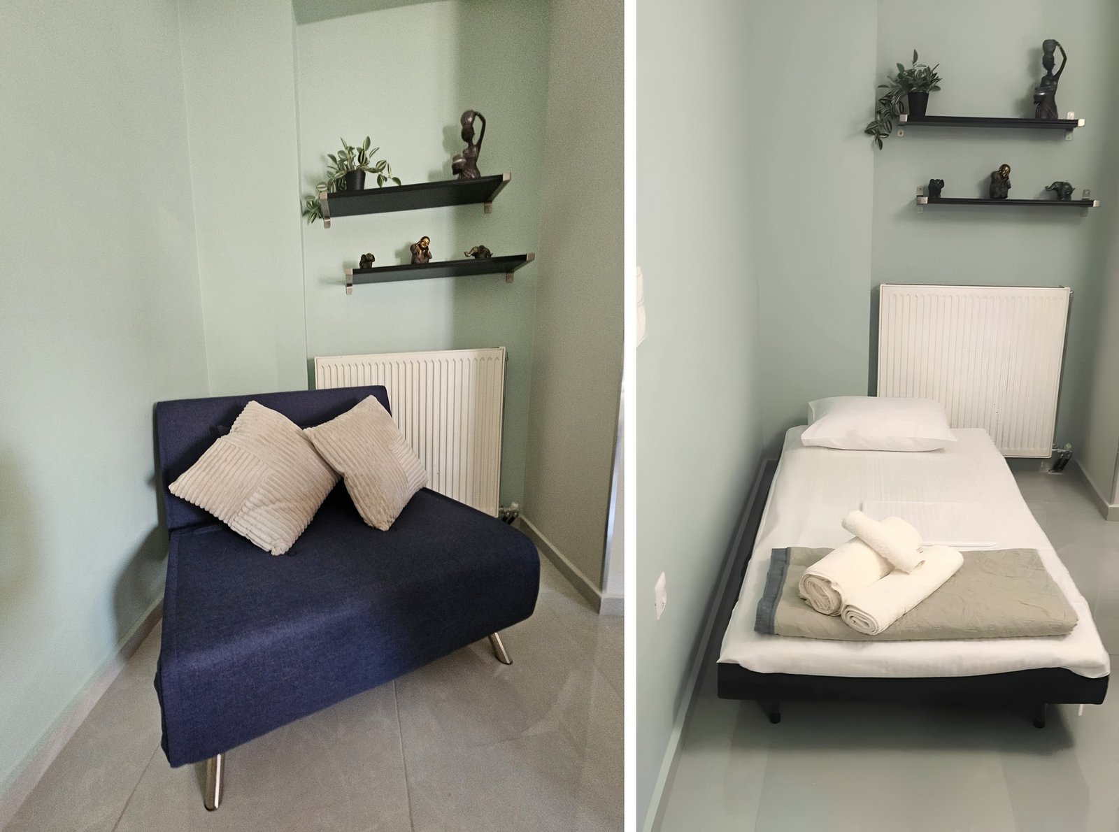 Armchair bed for the fifth guest